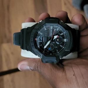 Men's Casio G-Shock Master of G Gravitymaster Black Watch GA1100-1A1